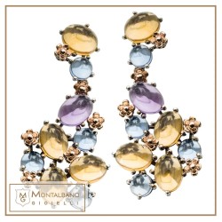 Orecchino positano pendente A | Gioielli De Nobili